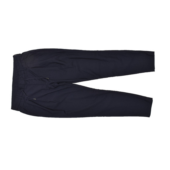 Armani Exchange Men's Dress Pants Skinny Blue Size 29 Pleated Drawstring Polyest - Picture 1 of 8